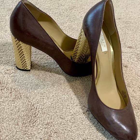 Ralph Lauren Brown Leather Pumps, Size 9 - EUC - Picture 4 of 9